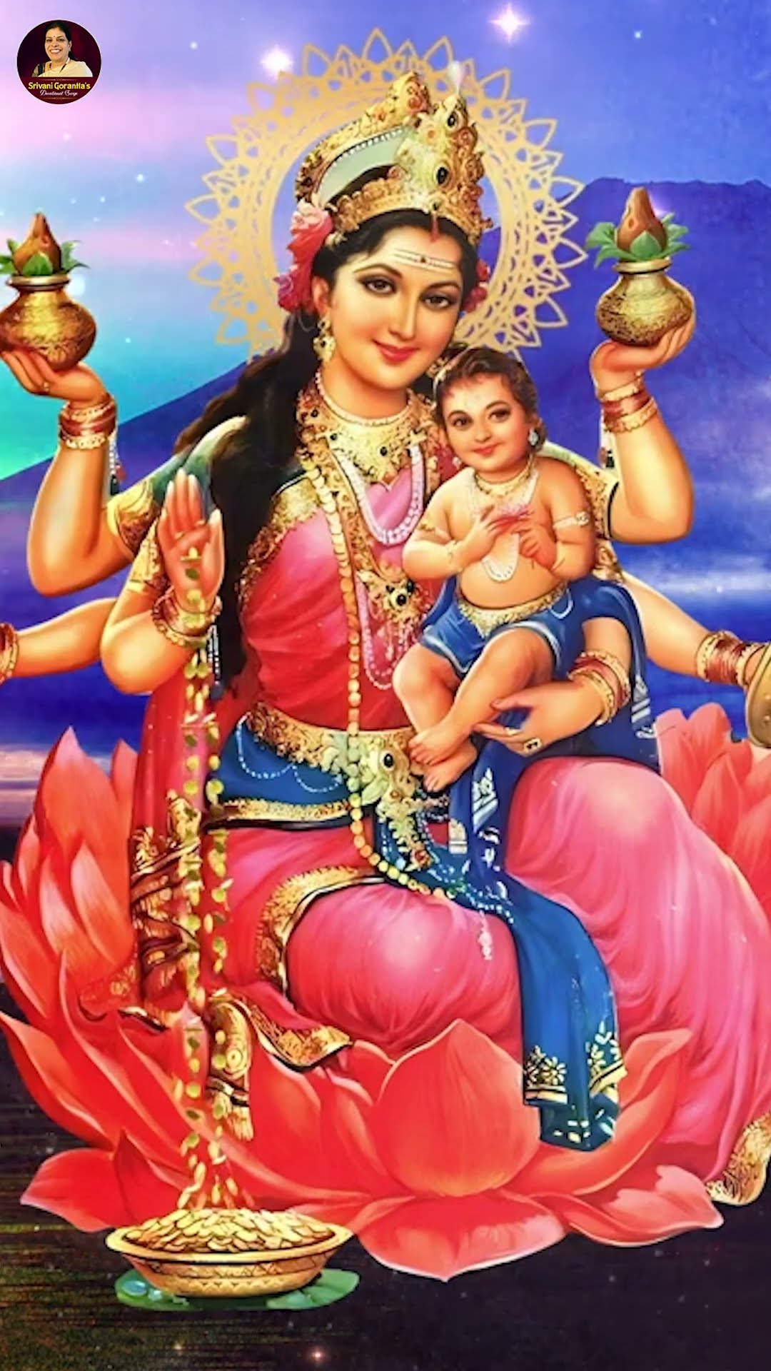 Astalakshmi Sthotram | Lakshmi Devi Stotram | Latest Devotional Videos | #Ytshorts | SrivaniGorantla